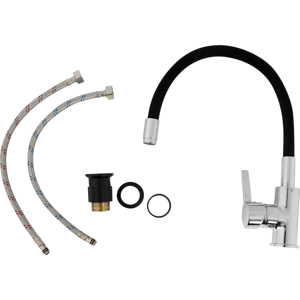 Кухонный смеситель ESKO Coralli с гибким изливом и аэратором 82137125 STLM-0020111 - Вид №4