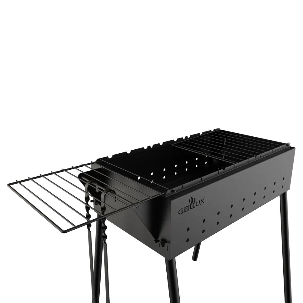 Мангал Praktika Black 86x33x60 см Santreyd STLM-2188930 - Вид №2