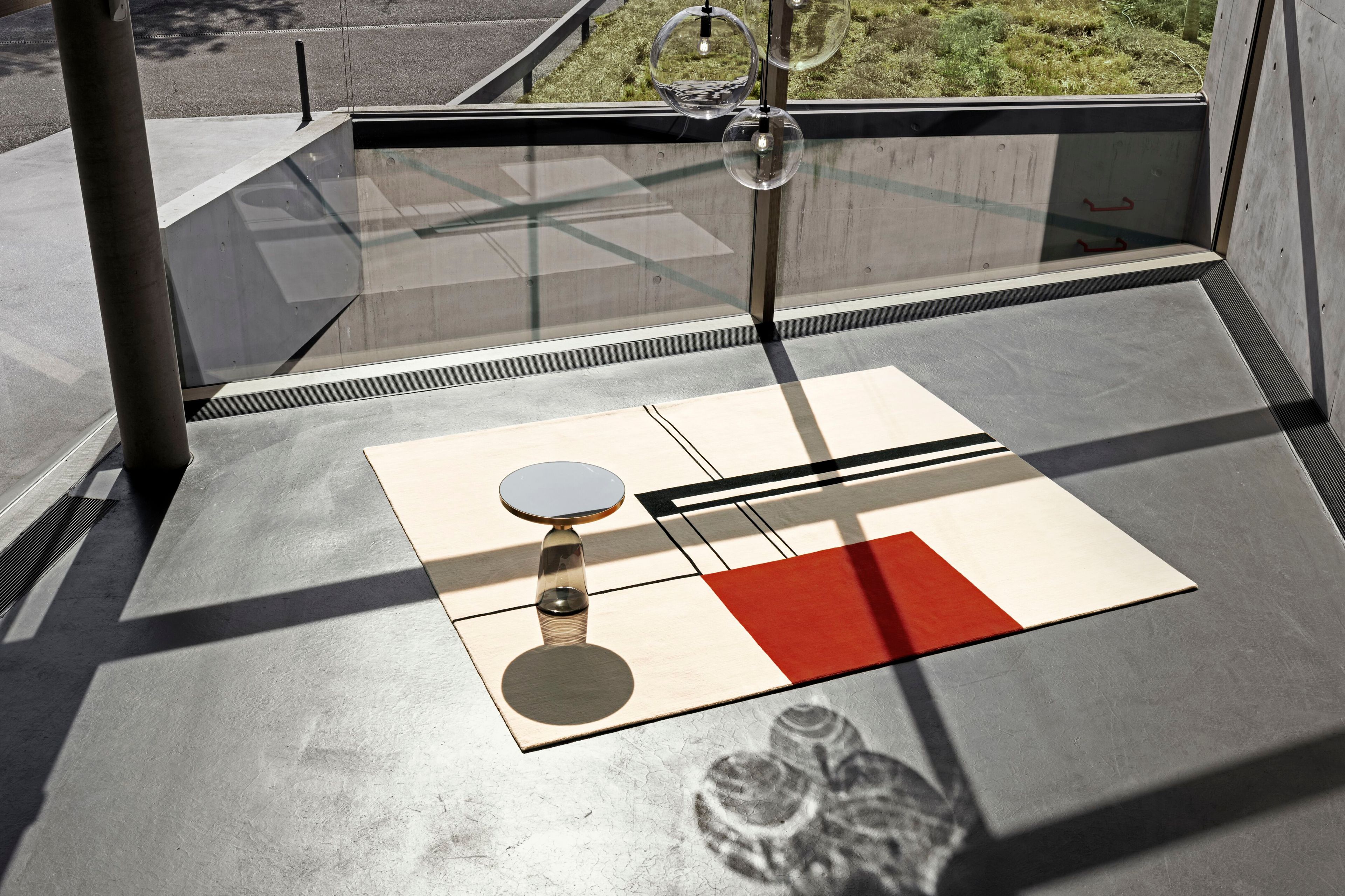 Круглый журнальный столик из латуни и стекла Classicon Белл ARCH-00039502 - Вид №33