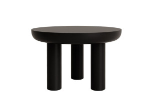 Круглый деревянный журнальный столик