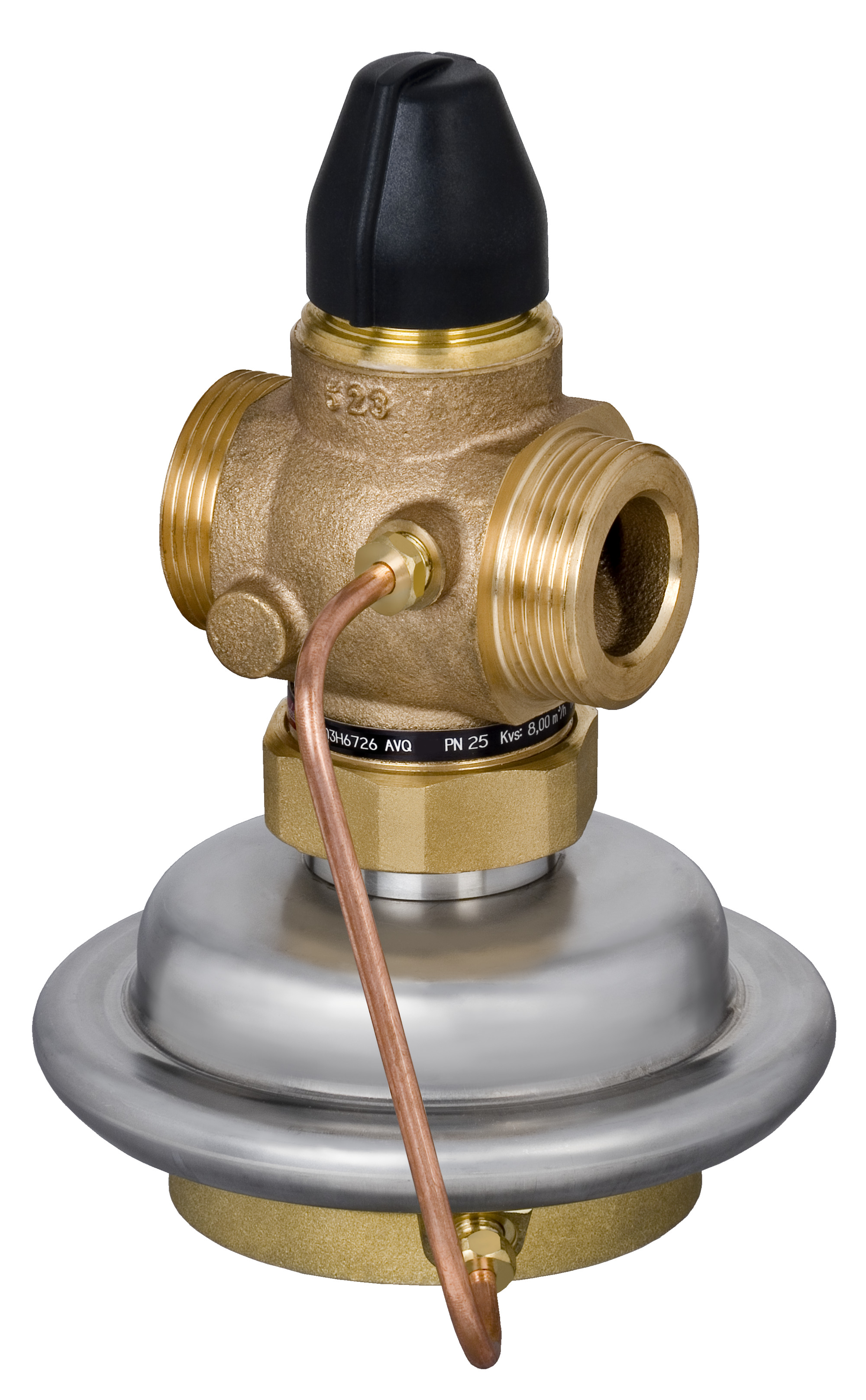 Danfoss Моноблочный регулятор расхода AVQ Р-р расх.AVQ PN25 20/6,3//0,2/резьб. 003H6725  - Вид №7