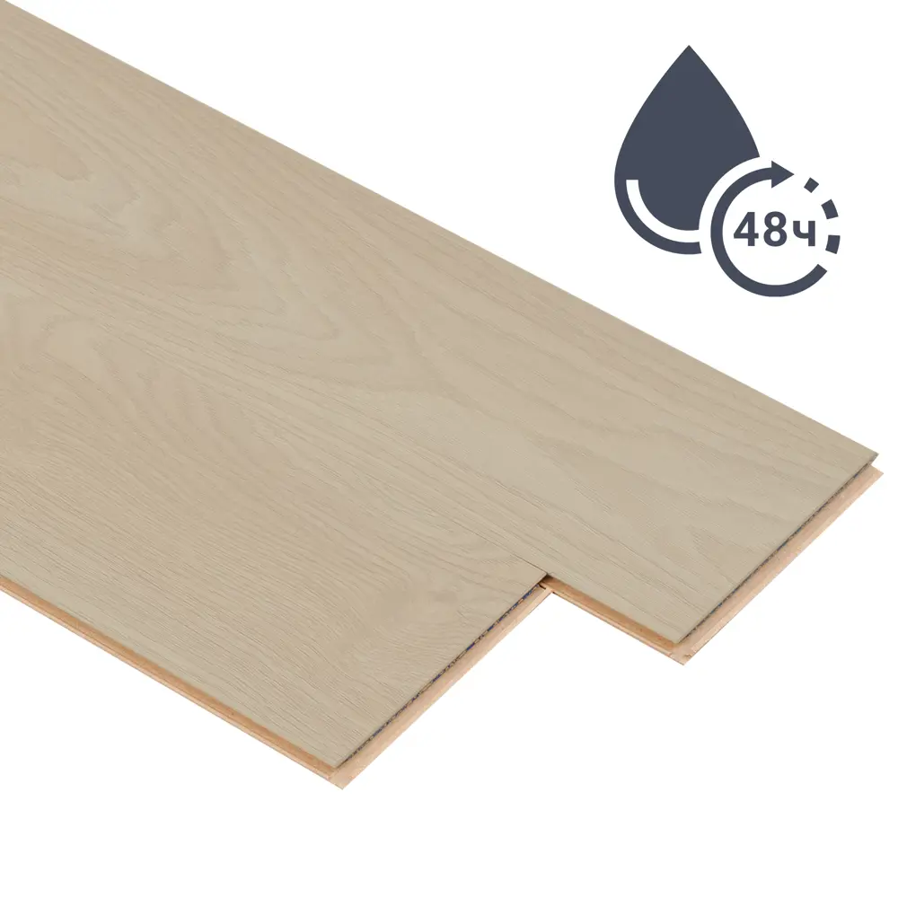 Ламинат «Дуб Марбелла» водостойкость 48 часов 33 класс толщина 10 мм с фаской 1.624 м² Classen STLM-2061791 - Вид №3