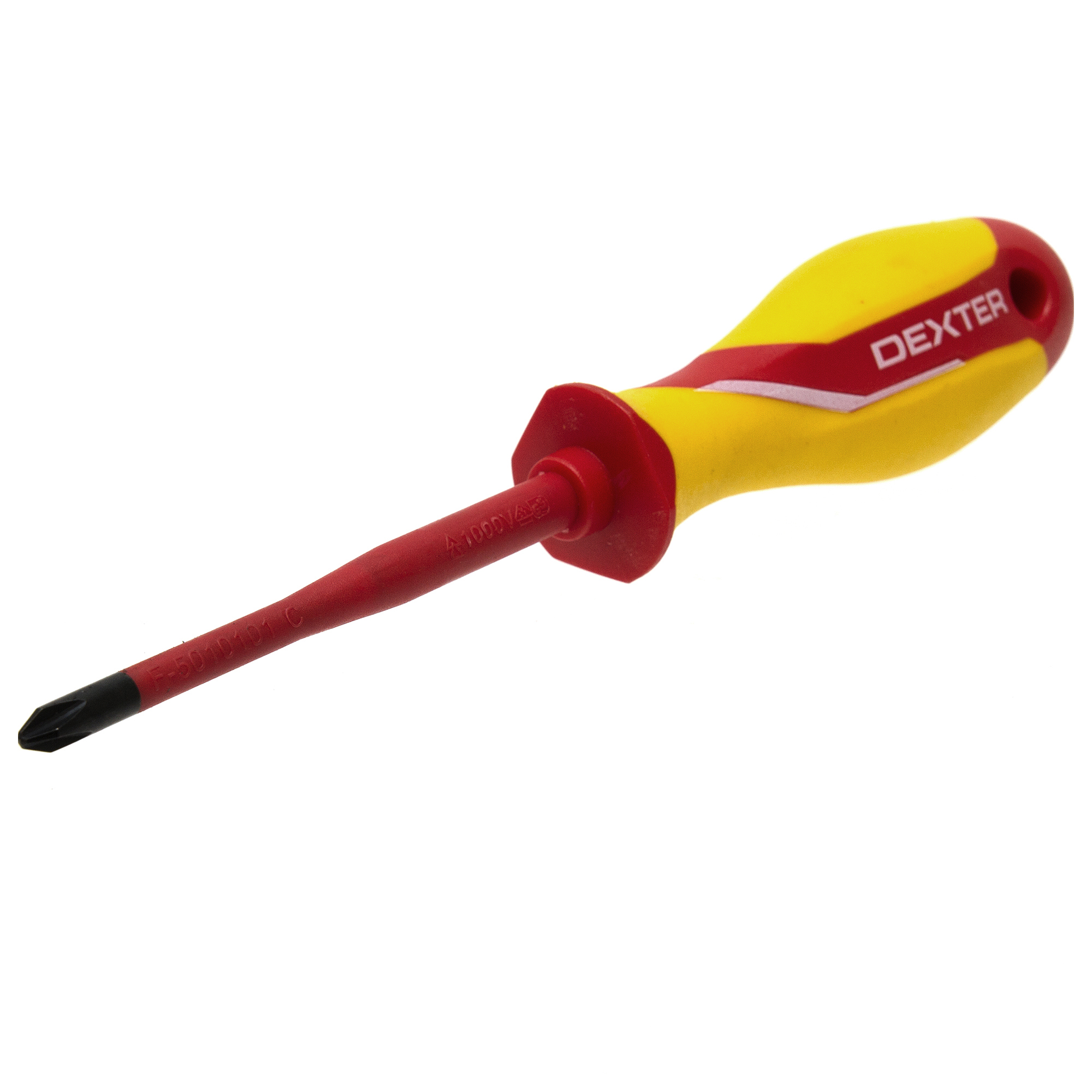 Диэлектрическая отвертка Dexter PH2 для электромонтажных работ 18147502 STLM-0009575