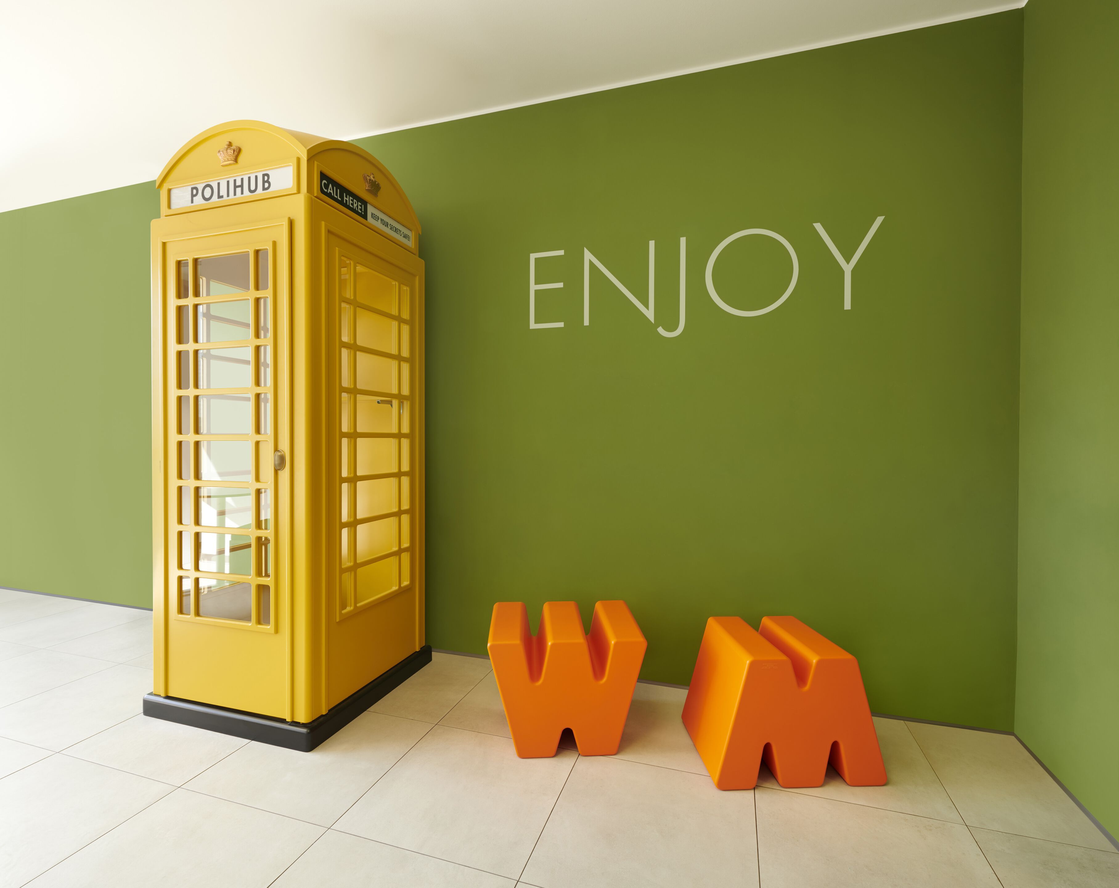 Табурет из полиэтилена SLIDE DOUBLE U ARCH-00031263 - Вид №5