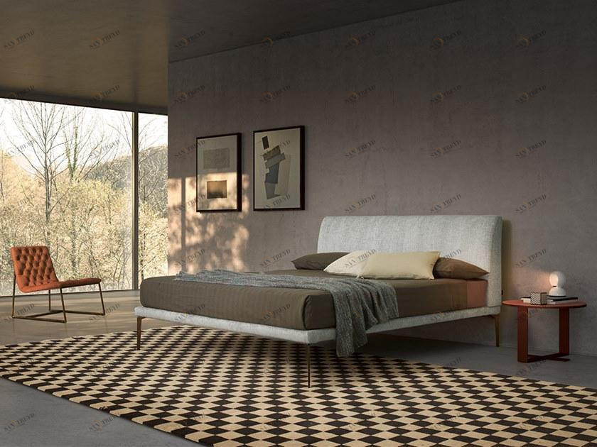 Chaarme Letti Мягкая кровать со съемным покрытием Andy sun-id-1356311