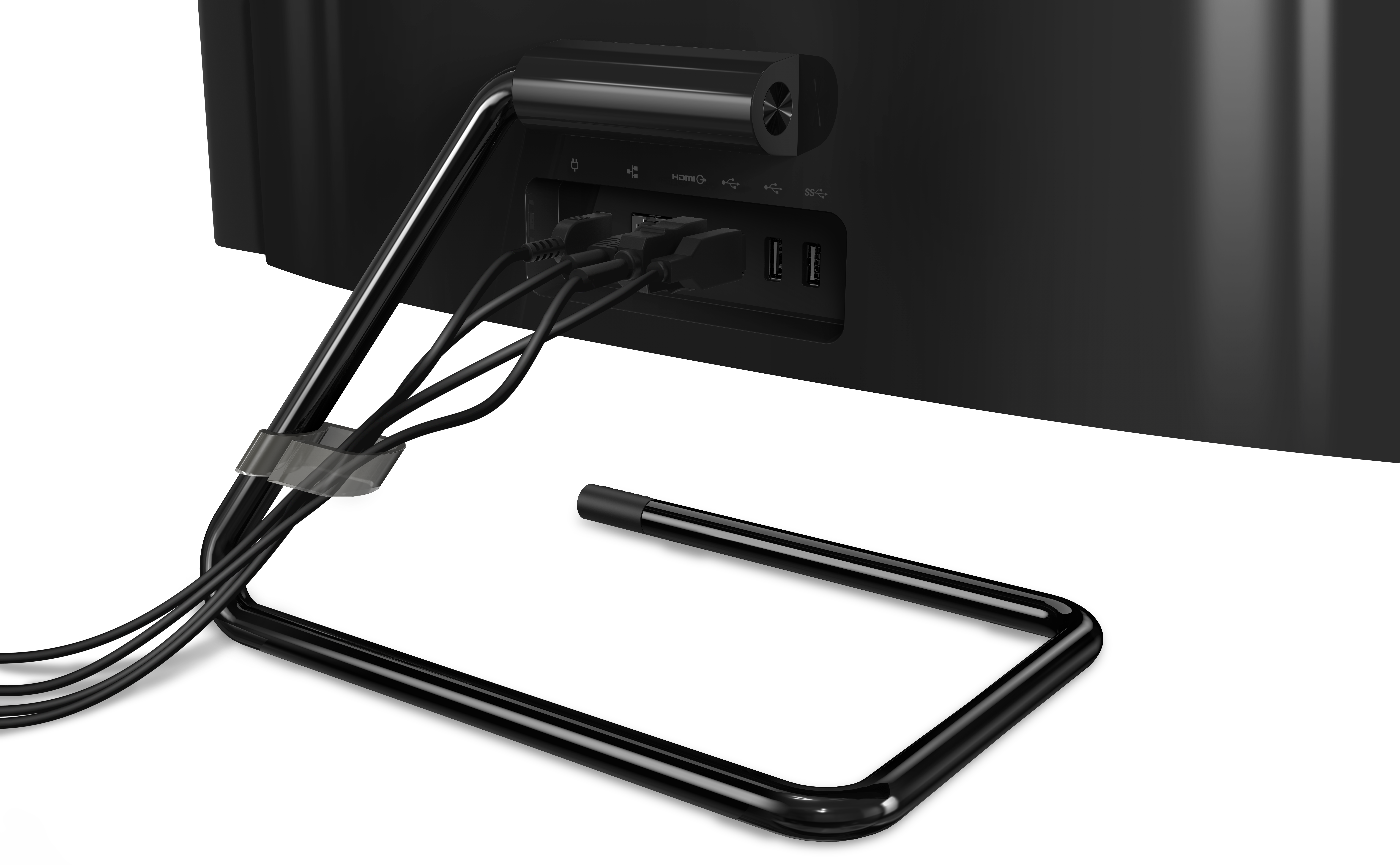 F0EW002CRK ideacentre aio 3 24are05 23.8"(1920x1080)/amd ryzen 3 4300u(2.7ghz)/4096mb/256ssdgb/dvdrw/int:amd radeon/bt/wifi/war 1y/6kg/black/w10 + keyboard, mouse usb Lenovo Santreyd  - Вид №13