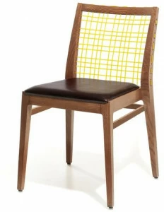 Blifase Штабелируемое кожаное кресло Maxine