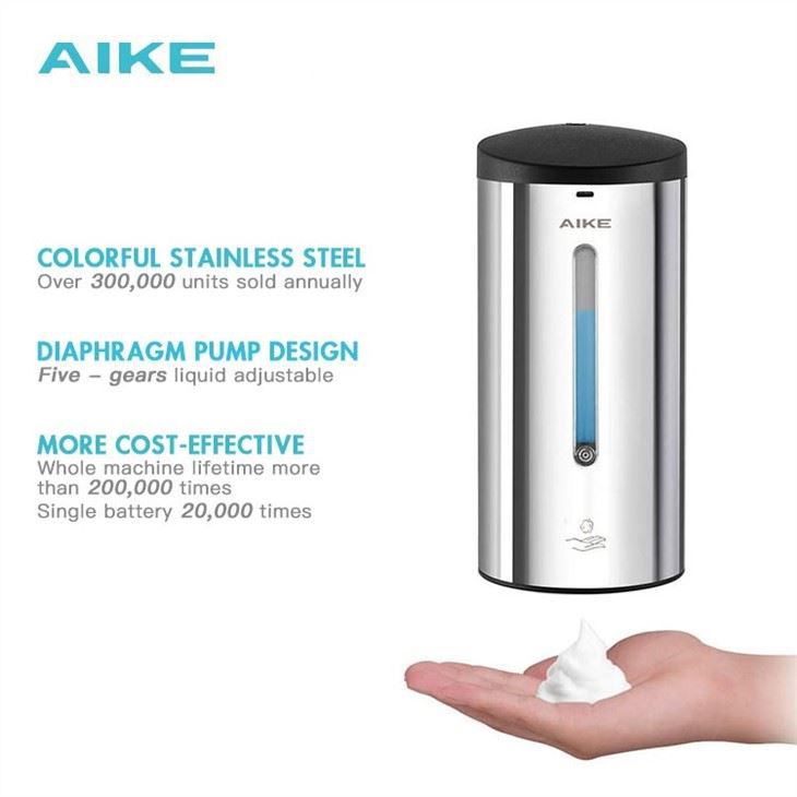 Автоматический дозатор пенящегося мыла AIKE AK1255_4_20  - Вид №2