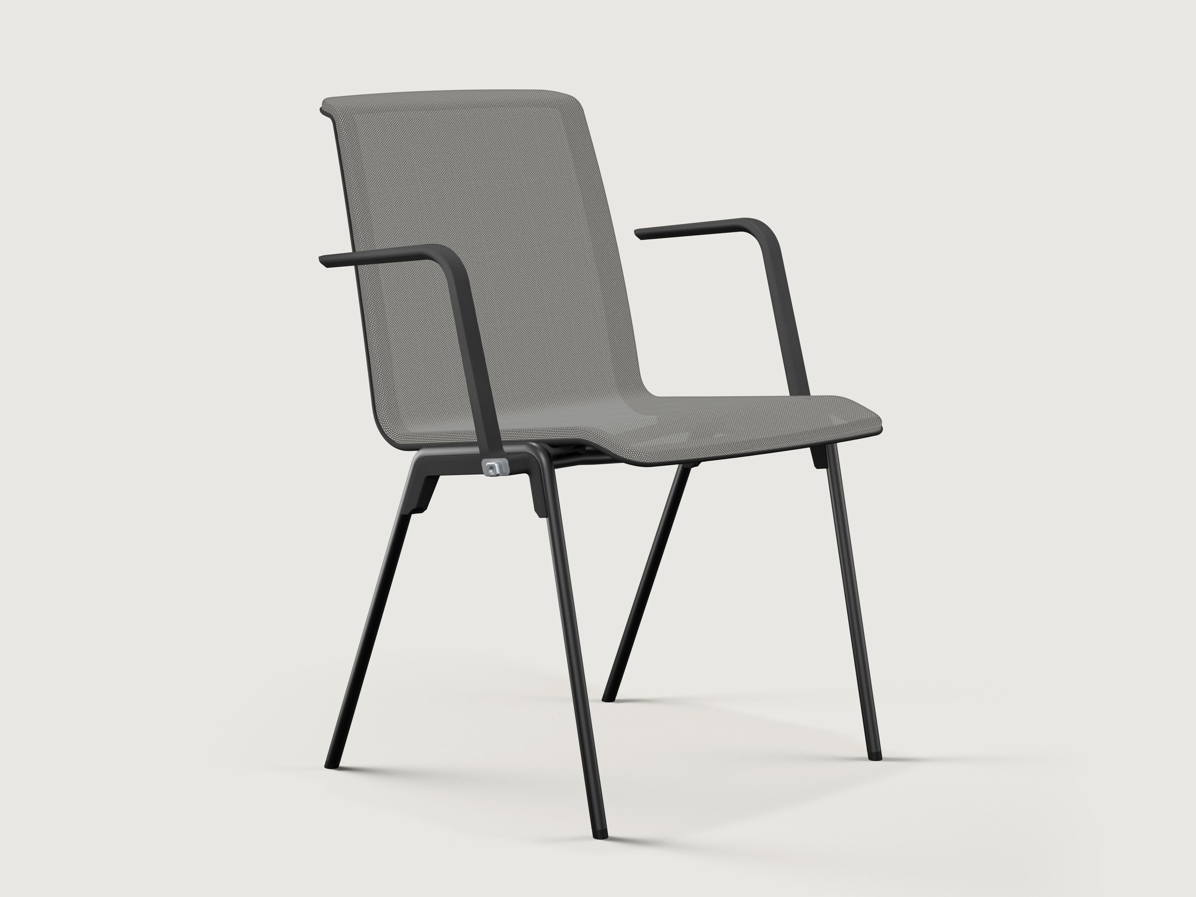Сетчатый стул для конференций с подлокотниками Brunner Hero Plus ARCH-00027539 - Вид №3