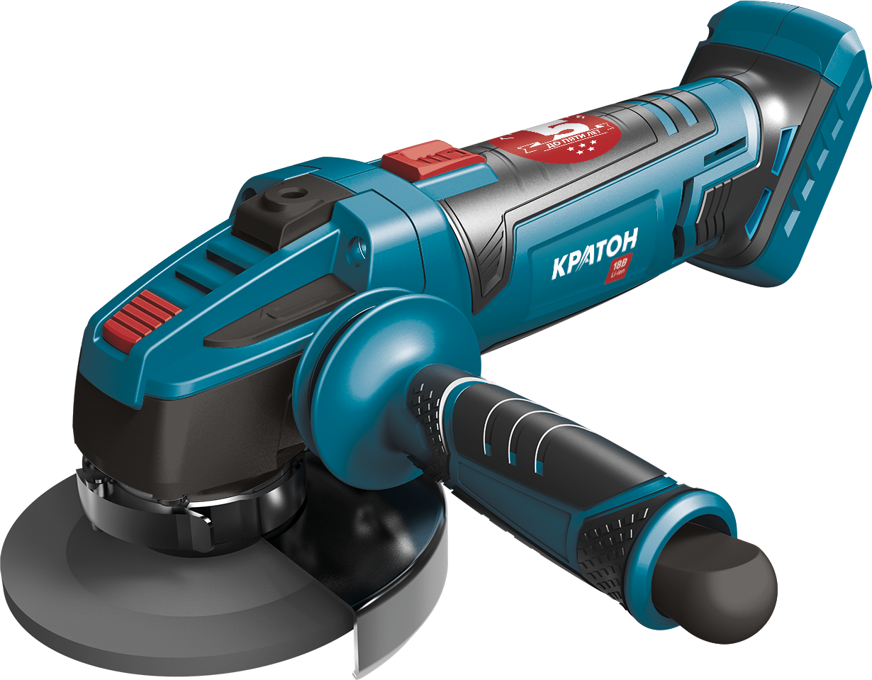 Углошлифовальная машина (УШМ) Кратон AG18DC-125-OFA   , Без ЗУ, Без АКБ 9127734 STDN-0133429