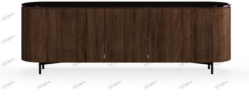 DE.CI Комод из фанерованной древесины с распашными дверцами Reto 10-re.to-102