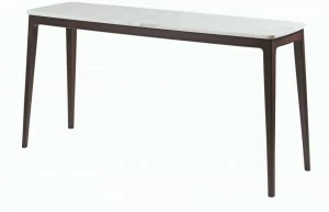 SELVA Прямоугольная консоль из массива дерева Indigo 4018