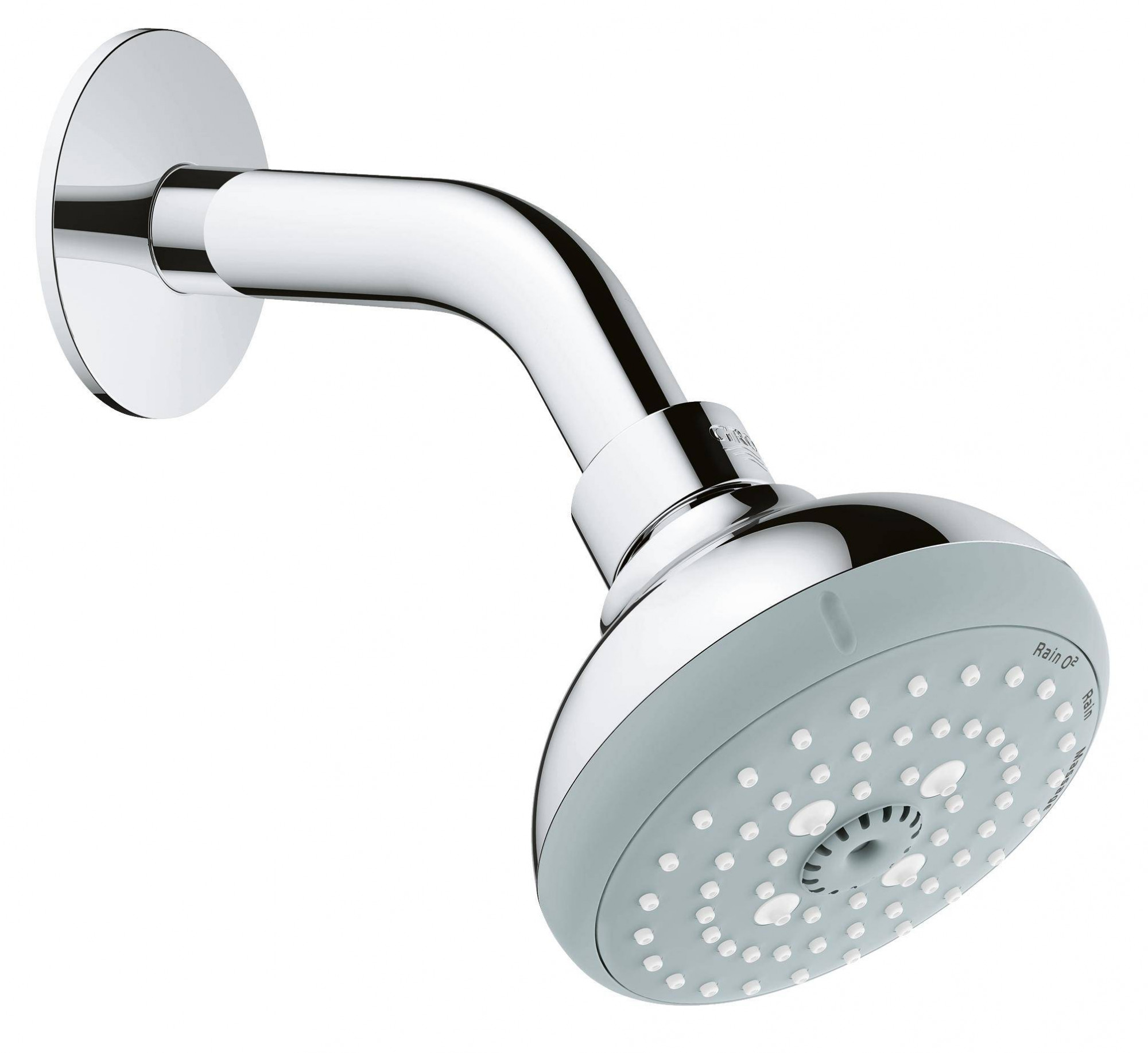 26088000 Верхний душ с кронштейном Grohe хром 