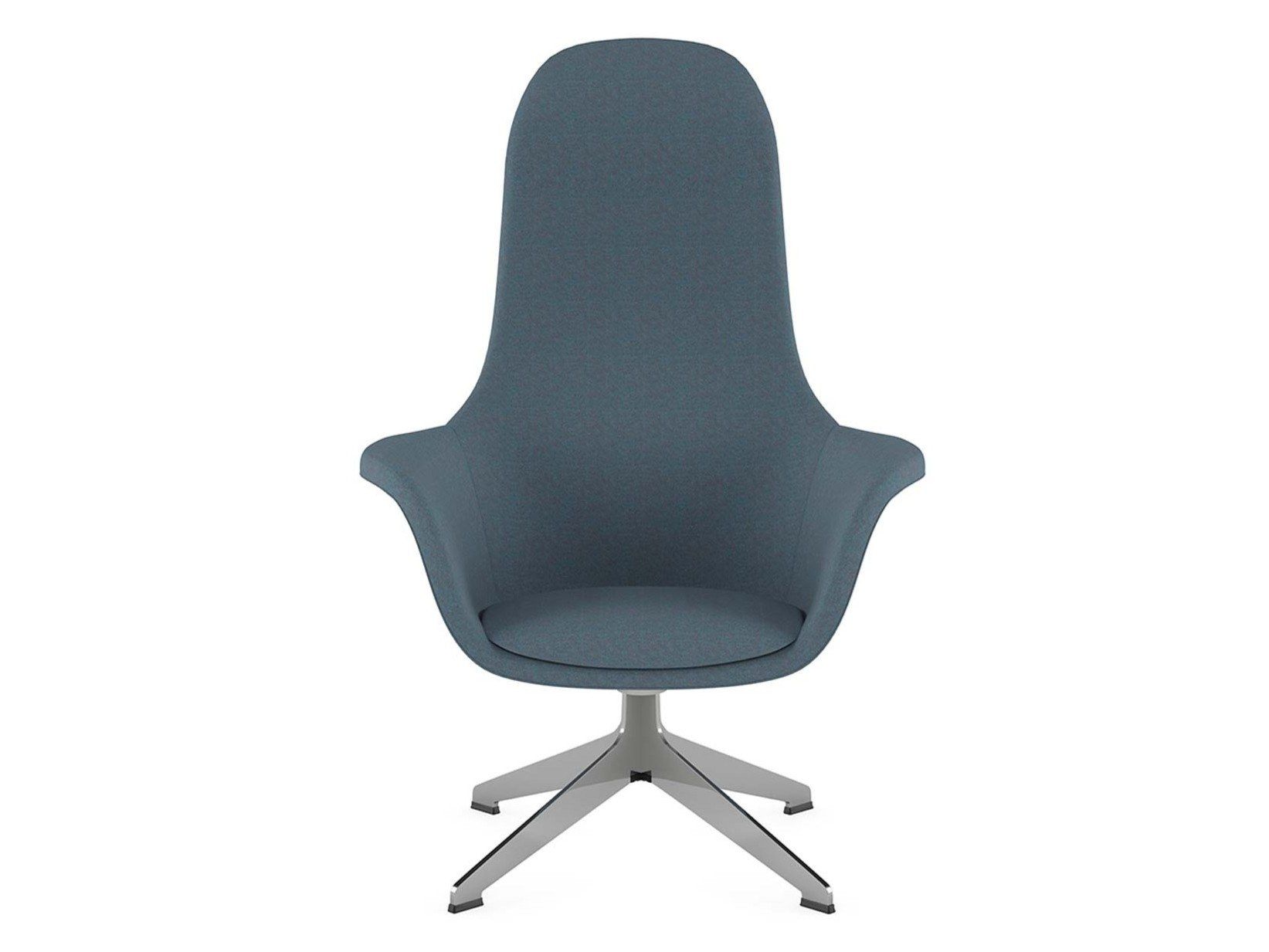 Вращающееся кресло с высокой спинкой из ткани Ersa ARCH-00048371 - Вид №1