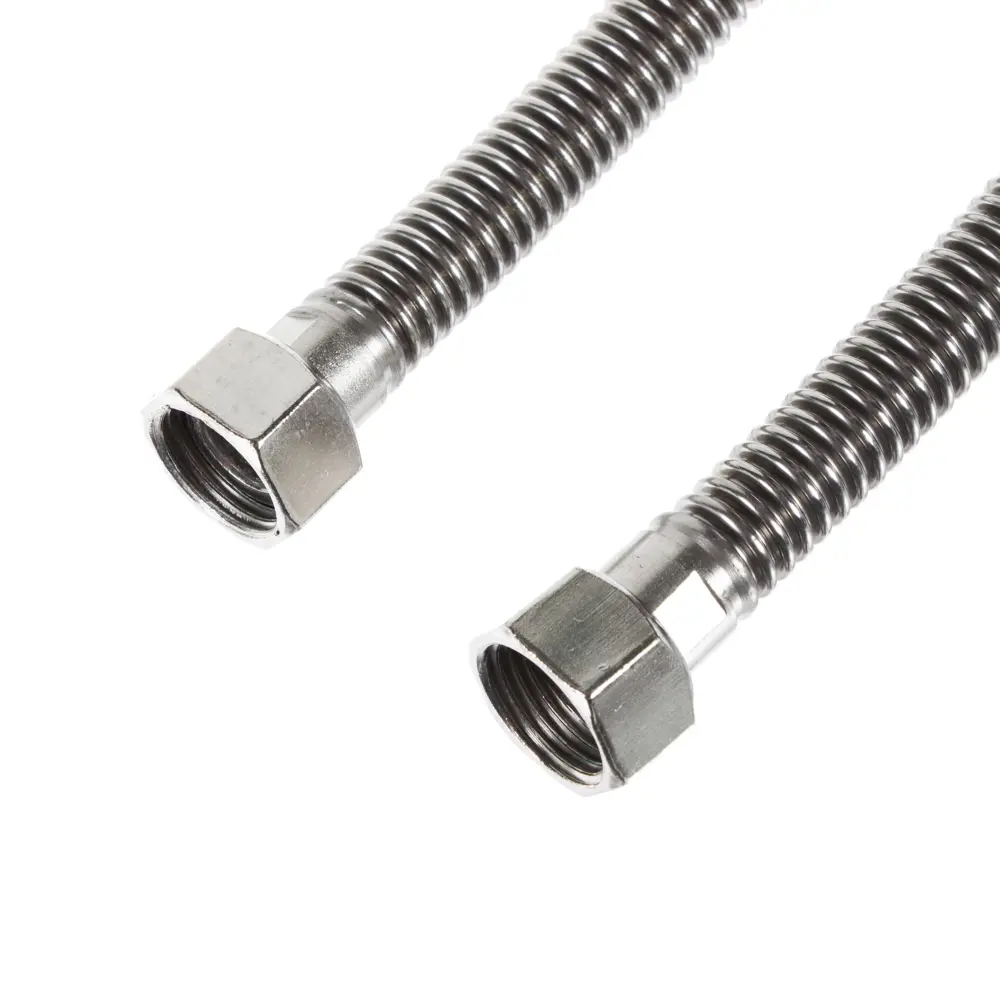 Гибкая подводка для газа сильфонного типа 1/2" гайка-гайка 100 см Santreyd STLM-2024589 - Вид №1