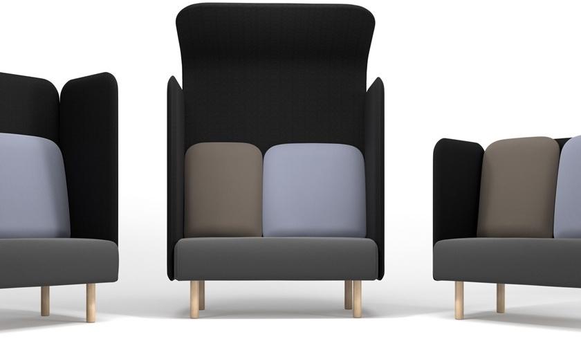 SOFTREND Диван / офисный остров из ткани August sun-id-1476802 - Вид №5