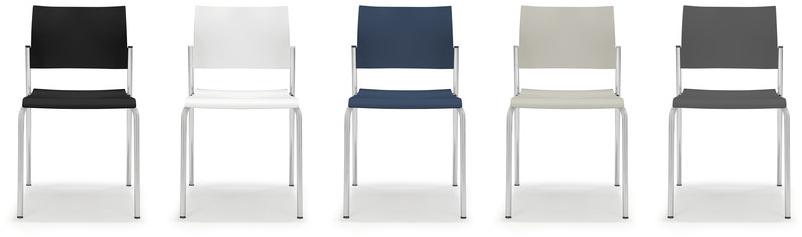 Casala Штабелируемый пластиковый стул для залов ожидания Cooper 2118/00 - Вид №3