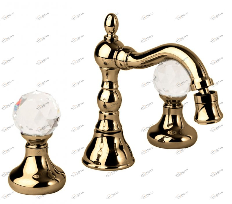 Смеситель для биде на три отверстия Cezares ATLANTIS-BBS2-02-Sw/M