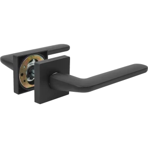 Ручка дверная на розетке Reinz Лана, цвет черный