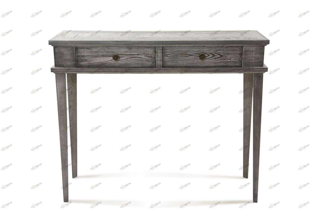 Консоль с ящиками прямоугольная серая Pate PUSHA PUSHA 061009 Серый 