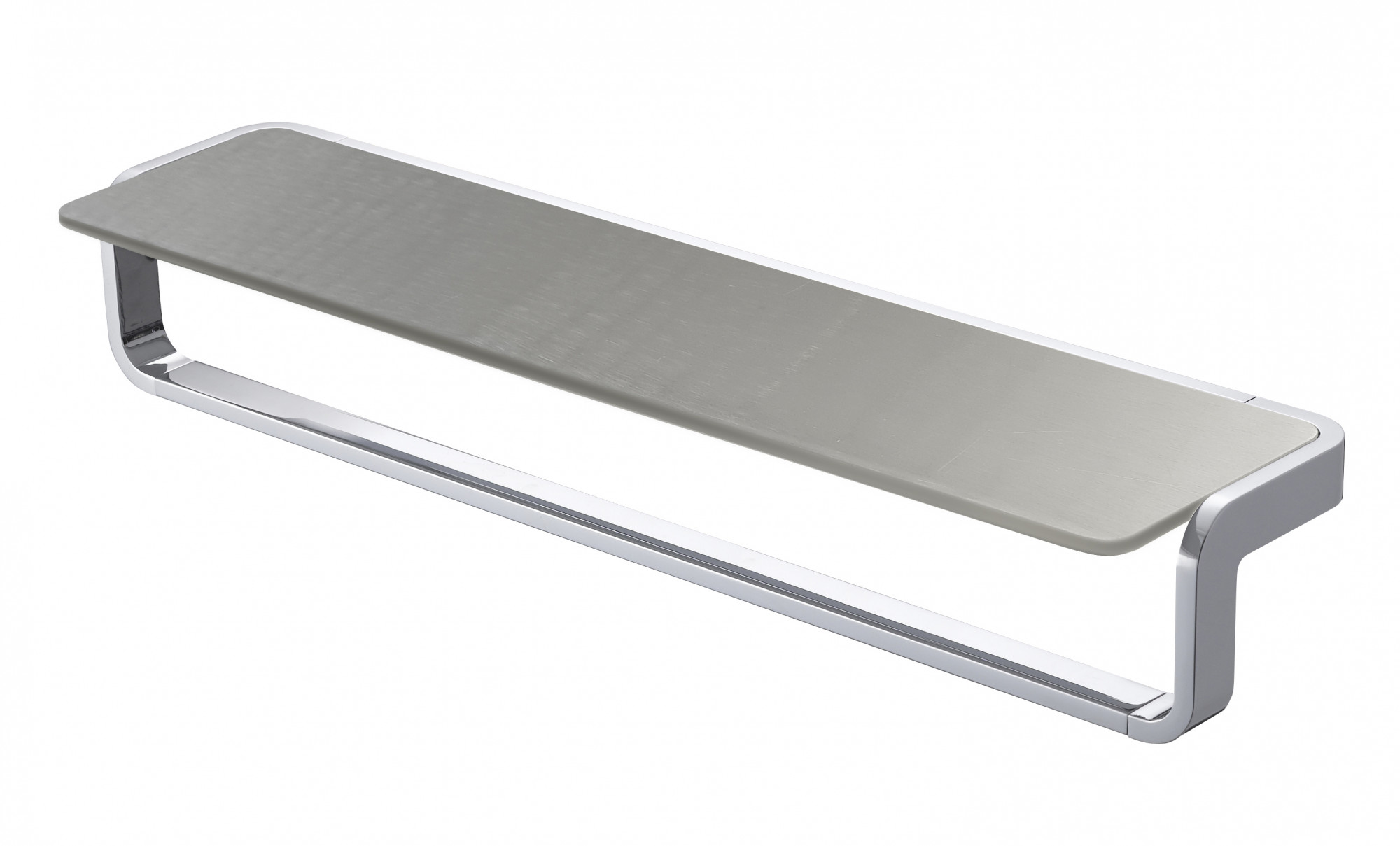 Полотенцедержатель с полкой Bumhan KH-705S-1 (Длина 50см) Черный SensPa sun-id-2005287