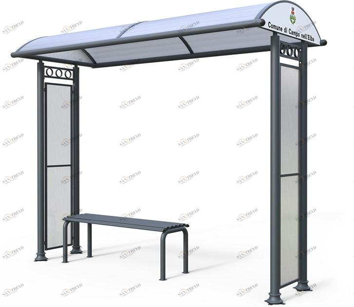 Lazzari Стальное навес для автобусной остановки sun-id-1458165