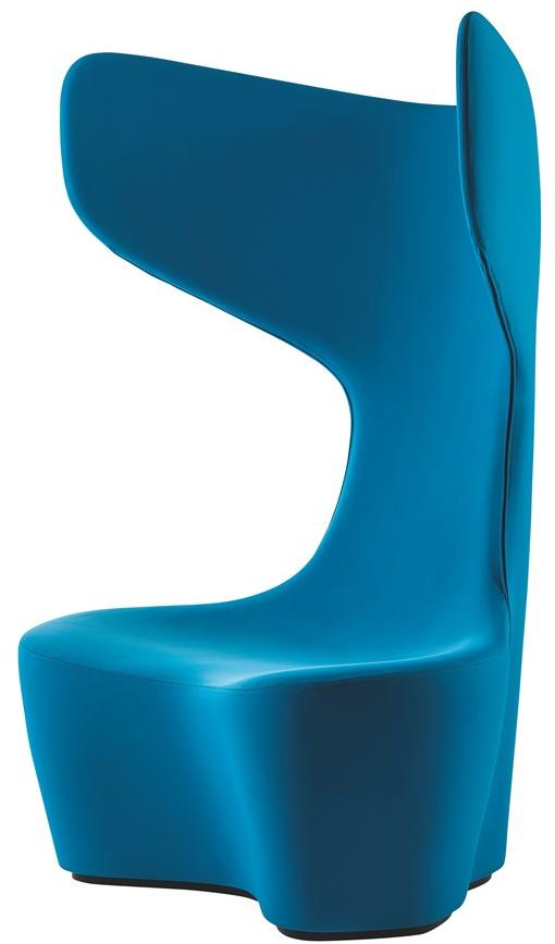 Cappellini Кресло из ткани с высокой спинкой Drum sun-id-1358940 - Вид №3