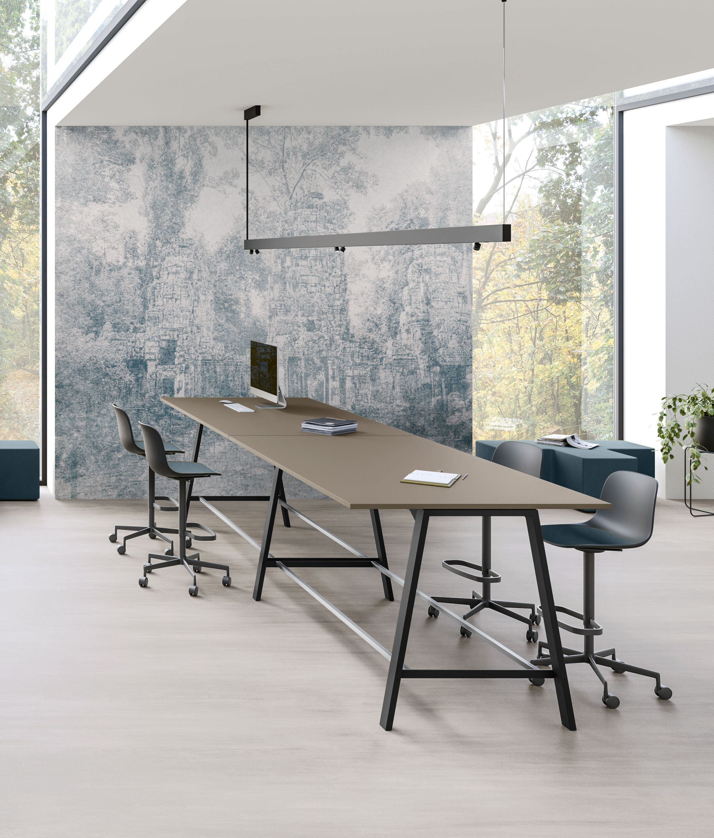 Стол / Стол для совещаний из меламина About Office Funny ARCH-00122388 - Вид №22