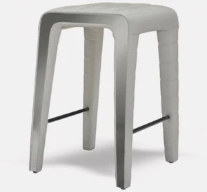 MORADA Стул из мягкой кожи с подставкой для ног Salto Salto bs