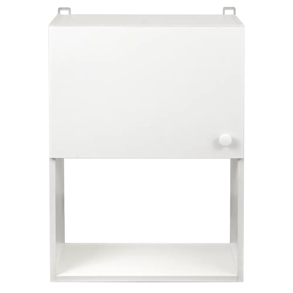 Шкаф навесной Бэлла Аква 68x50 см ЛДСП цвет белый Santreyd STLM-2192593 - Вид №3