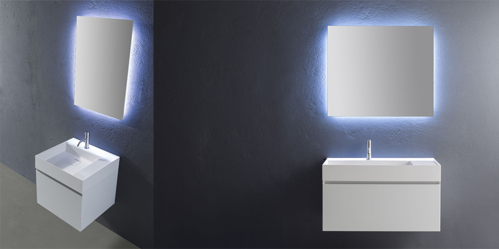 GRAFFIO54 Подвесная раковина настенная овальная Antoniolupi  белая  - Вид №1