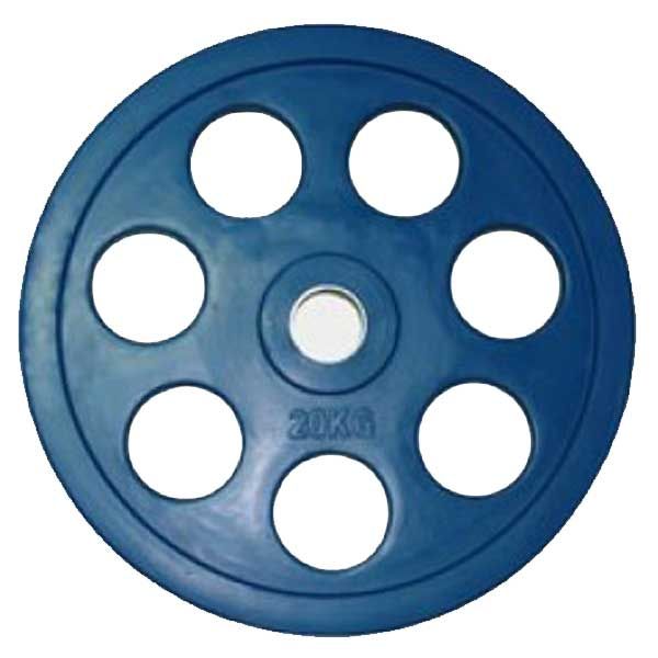 Олимпийский диск евро-классик с хватом "ромашка", 20 кг Евро-классик sun-id-2068661 - Вид №1