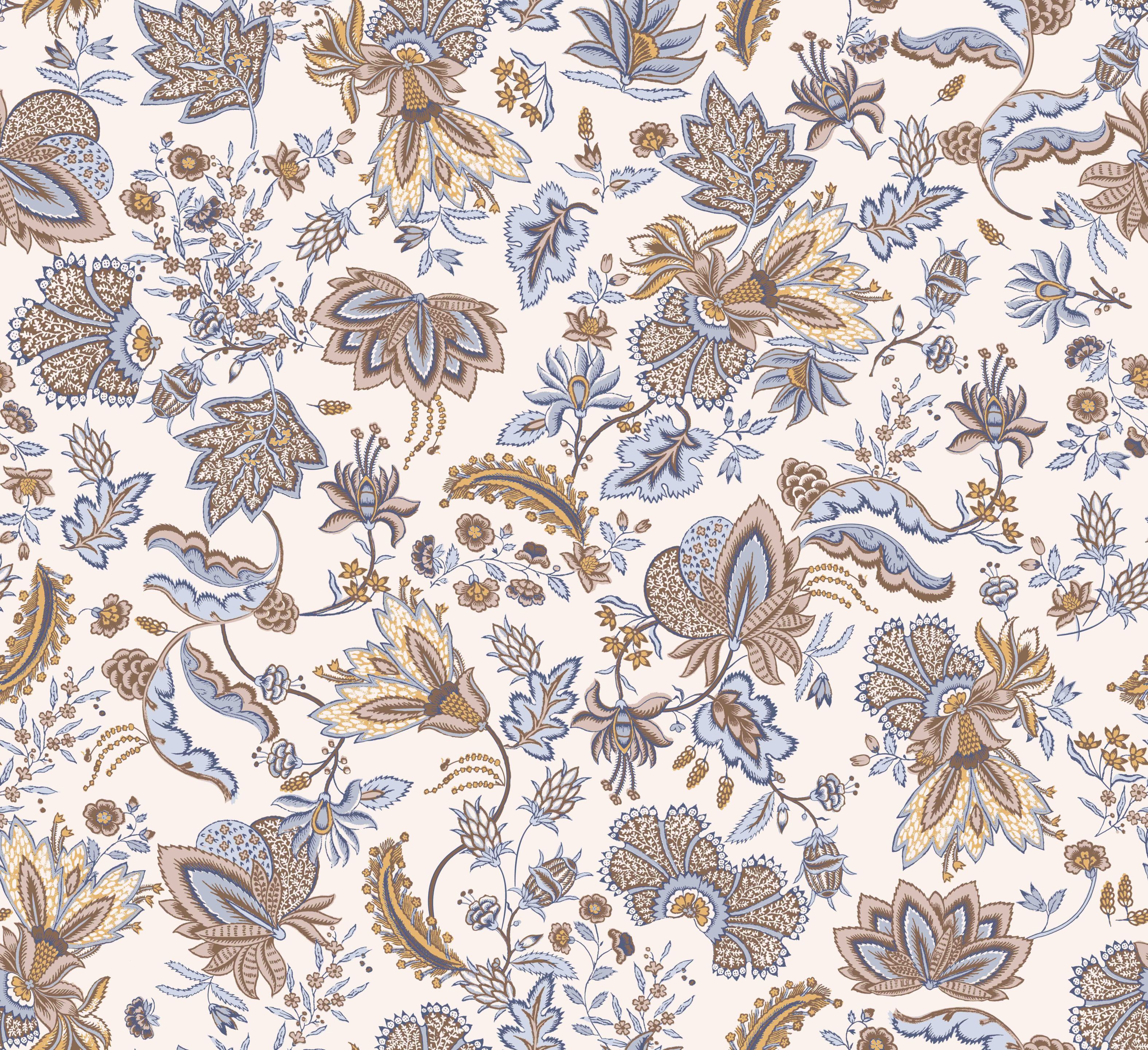 Цветочные узоры нетканые обои LELIEVRE Quenin-Belle Époque ARCH-00113395 - Вид №2
