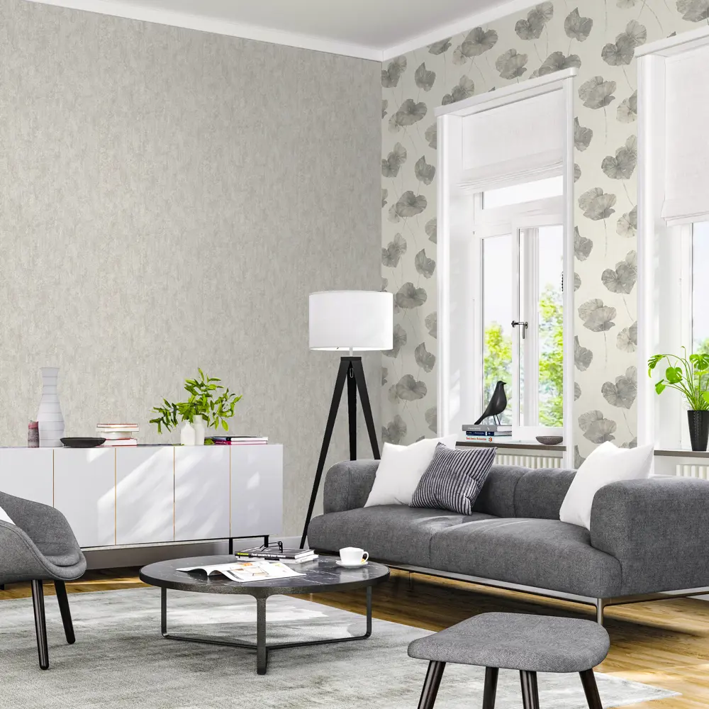 Обои флизелиновые Rasch Andywandy серые 0.53 м 458213 STLM-2020947 - Вид №3