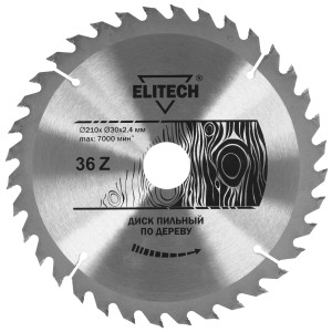 Диск пильный Elitech 1820.054500 9187616