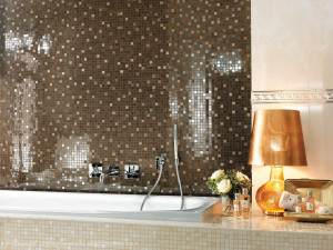 Белая паста керамическая мозаика