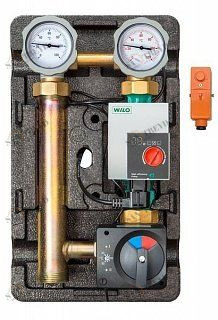 Смесительная насосная группа MEIBES MK 1"(подача справа) сервопривод в комплекте, насос Wilo Para SC ME6683136RU