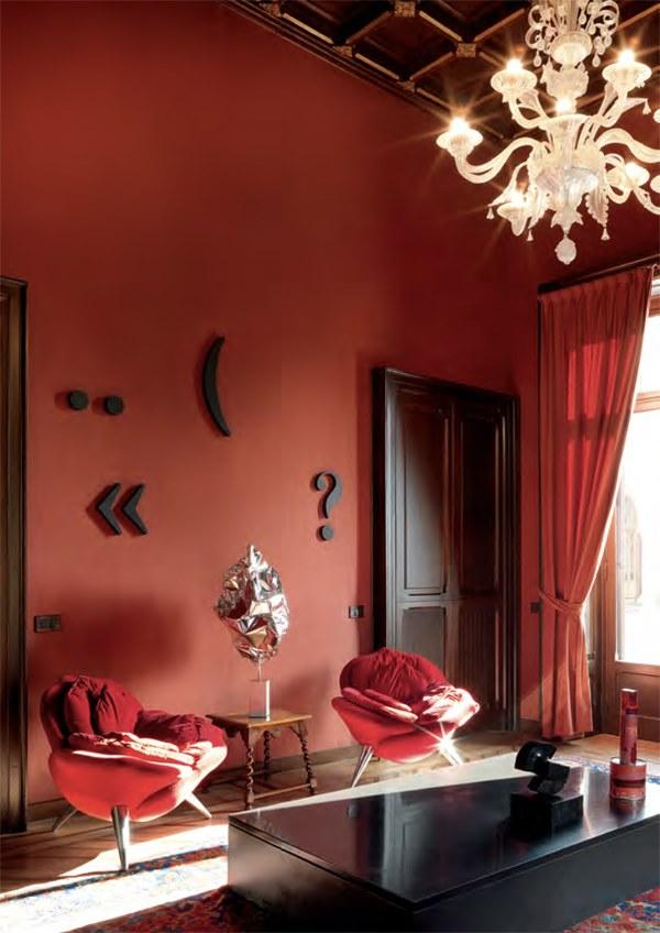 edra Кресло из бархата  Flwr10  - Вид №6