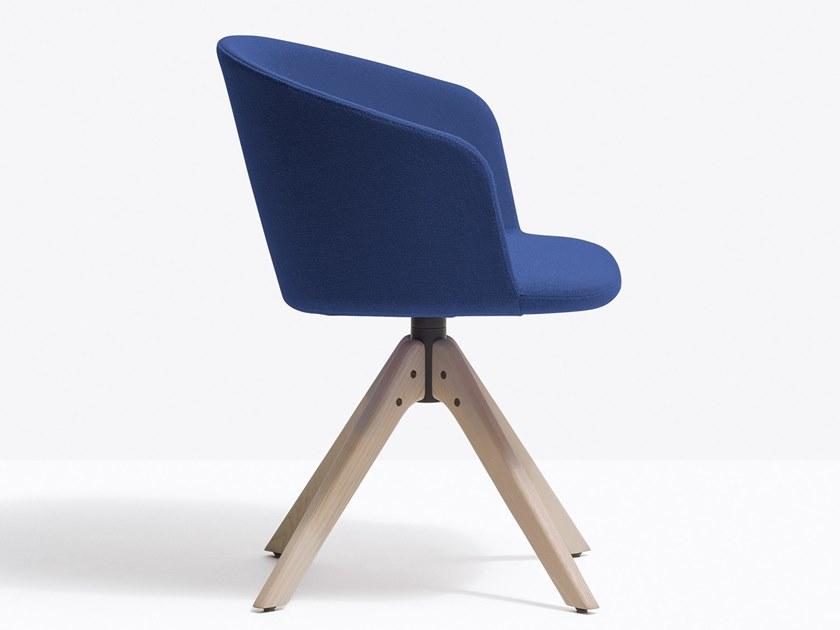 Pedrali Мягкое кресло на жердочке из ткани Nym soft 2847 - Вид №2