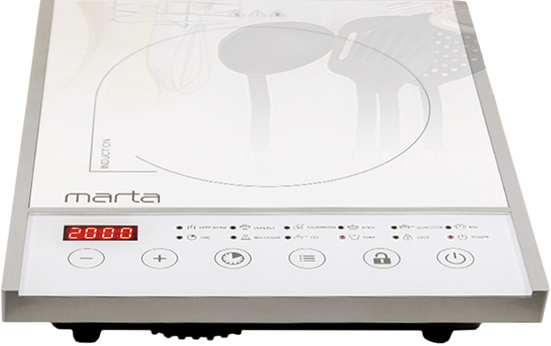 9033633 Плита компактная электрическая MARTA MT-4215 белый STDN-0093993
