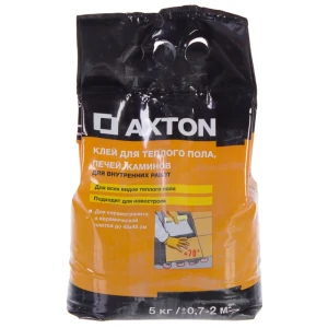 Клей для плитки с тёплым полом Axton 5 кг