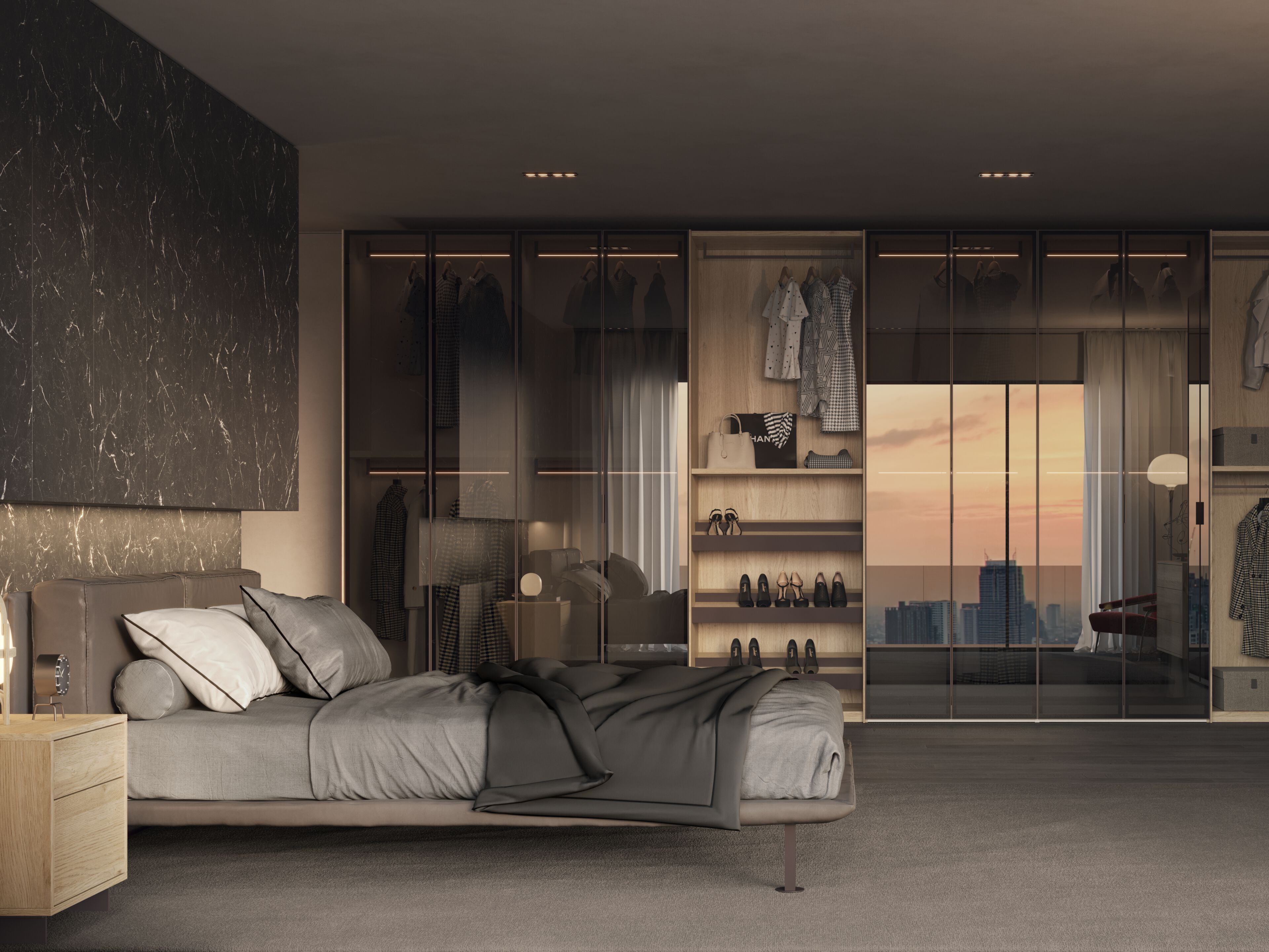 Деревянная спальня Giessegi C16 ARCH-00152653