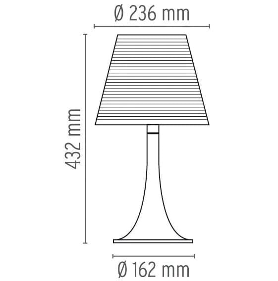Ткань светодиодная настольная лампа In Stock Flos ARCH-00106532 - Вид №2