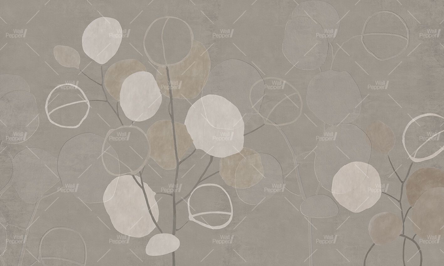 Carta da parati PVC free, eco-friendly, lavabile WallPepper ARBUSTI ARCH-00137077 - Вид №2