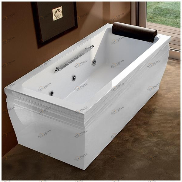 Ванна с гидромассажем белая Gruppo Treesse Blanque 1880 DXSTXV168B