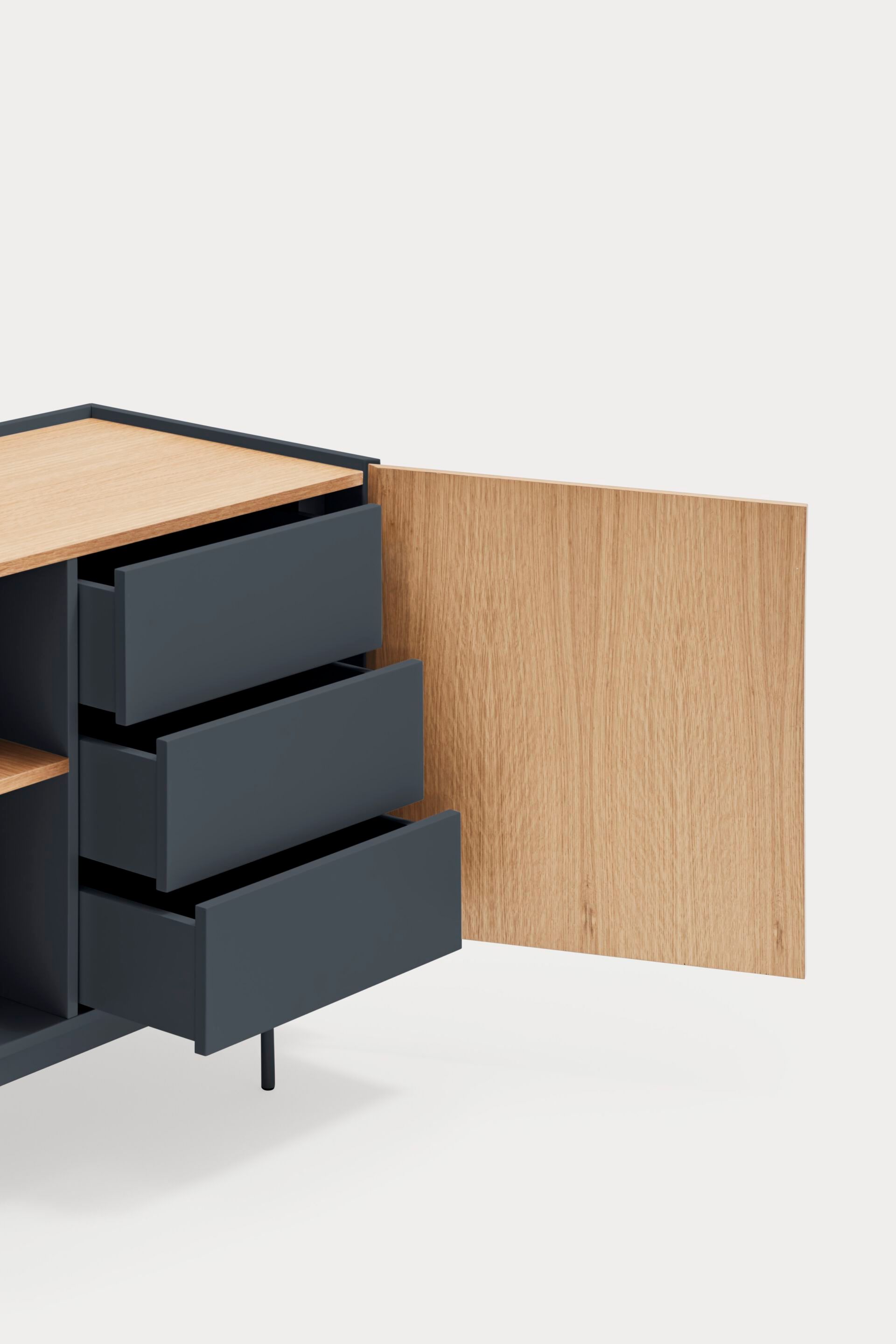 Шкаф из МДФ с распашными дверями TEULAT Отто ARCH-00150987 - Вид №6