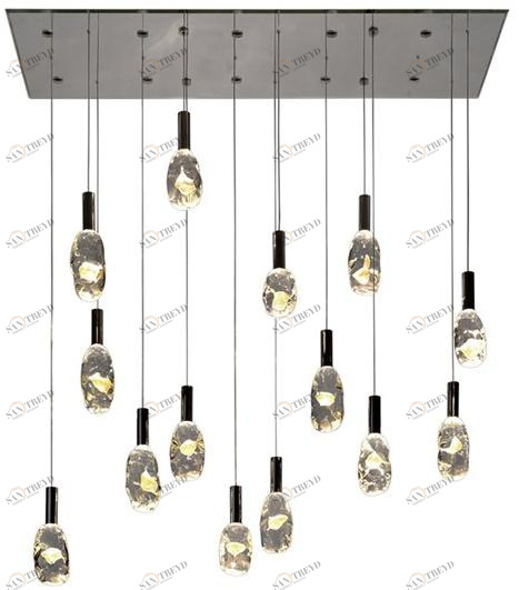 Reflex Светодиодный подвесной светильник из муранского стекла Sassi sun-id-1503175