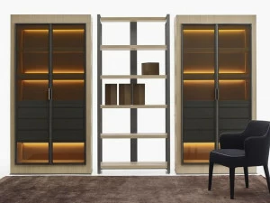 Maxalto Деревянная витрина со встроенной подсветкой Eracle