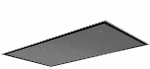 Silverline Потолочная вытяжка из нержавеющей стали и стекла  4260