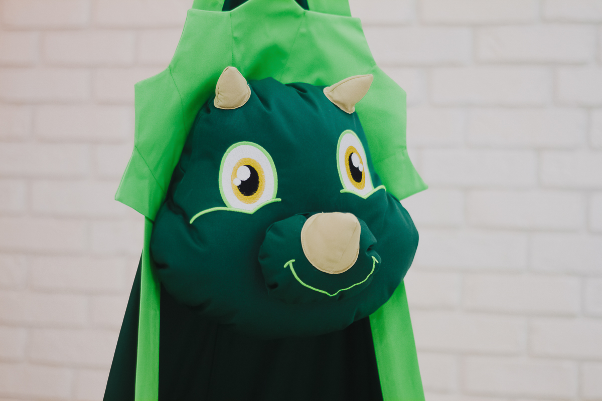 Подвесное кресло-кокон "Динозаврик" ПОКАЧАЙКА  00-3831139 Зеленый Santreyd  - Вид №2